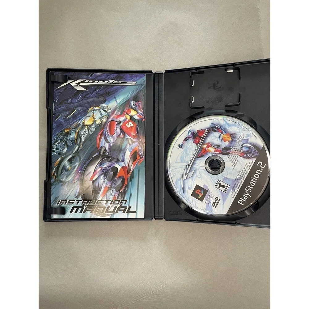 PlayStation 2 Kinetica with Case Manual Great Condition Vintage‎ Game Gaming